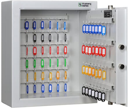 MustangSafes MSK 60-10 S2 - 110 Sleutelhaken - Dubbelbaard Sleutelslot