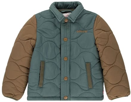 Levi´s ® Kids Quilted Jas Groen 14 Years Jongen