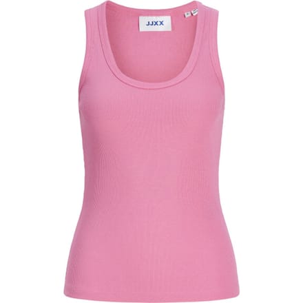 Tanktop met ribstructuur model 'FRIDA'