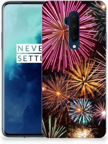 OnePlus 7T Pro Silicone Back Cover Vuurwerk