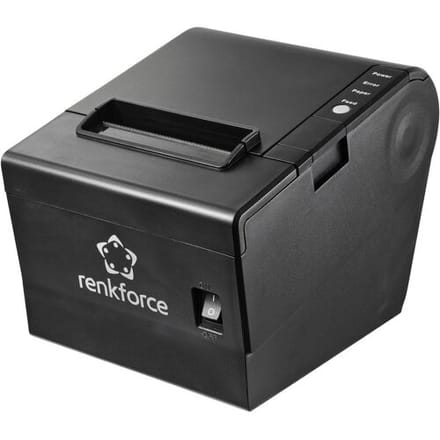 Renkforce RF-TPP3-01 Thermotransfer printer Thermisch 203 x 203 dpi Etikettenbreedte (max.): 80 mm USB, RS-232, LAN