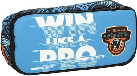 Hasbro Etui Nerf Junior 10,5 X 23,5 Cm Polyester Blauw