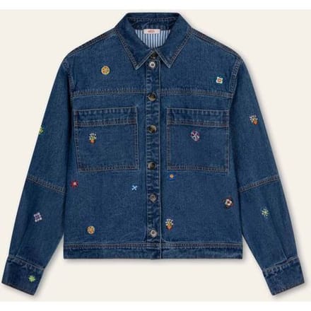 Oilily Bell Jacket- maat34 Blauw indigo