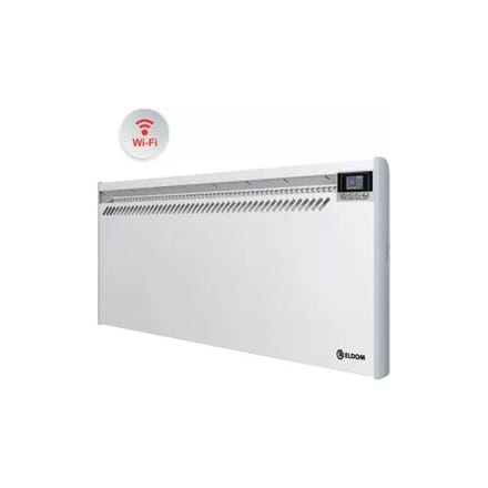Eldom convector elektrische verwarming 2500Watt 434x1366mm met elektronische instelbare thermostaat