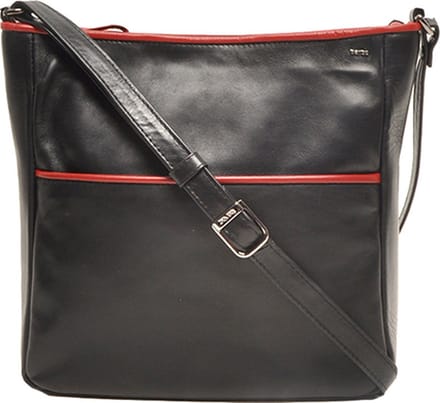 Berba | Soft | Crossbody-tas | Schoudertas | Dames | Zwart | Leer