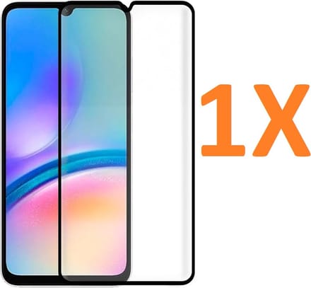Volledige dekking Screenprotector Glas - Tempered Glass Screen Protector Geschikt voor: Samsung Galaxy A15 - 1x