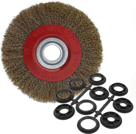 Dailygoody - Wheel Brush - Draadborstel - Voor het reinigen van