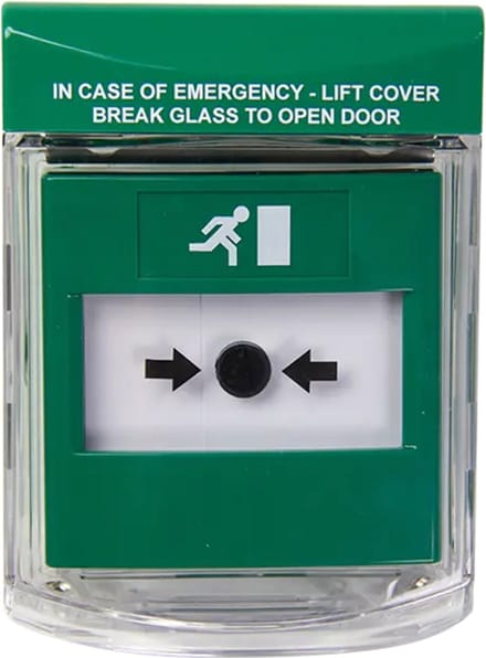 STI 6931 D/G beschermkap handmelder opbouw groen