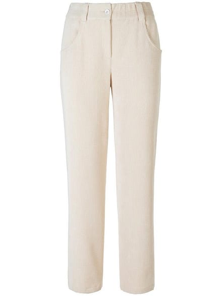 7/8-cordbroek pasvorm Barbara Van Peter Hahn beige