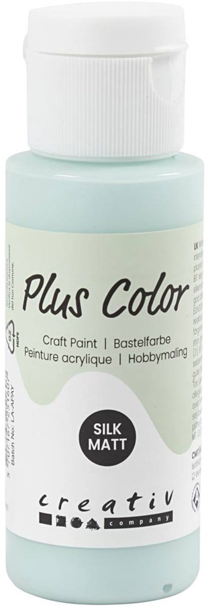 Plus Color Acrylverf, mint groen, 60 ml/ 1 fles