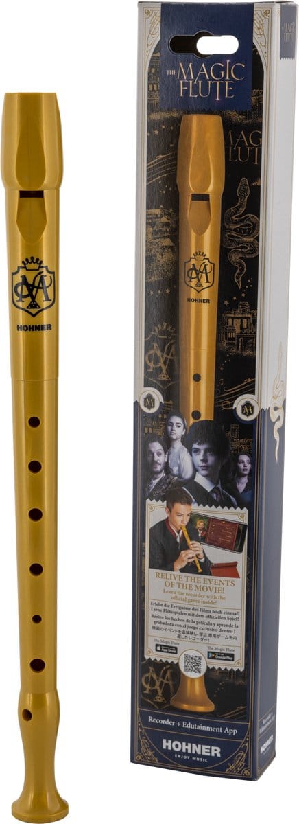 HOHNER blokfluit, Melody Line, "THE MAGIC FLUTE", Duitse vingerzetting, uit één stuk, kunststof