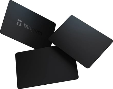 Tangem Wallet - Set Van 3 Kaarten, Stealth