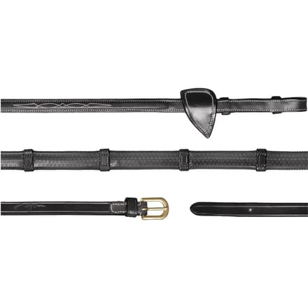Dy'on Teugels D Collection By Dy'on 1/2 Rubber Met Stops Zwart