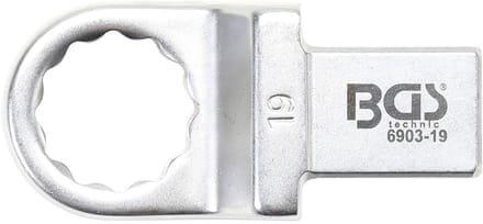 BGS insteek-ringsleutel 19 mm opname 14 x 18 - 6903-19
