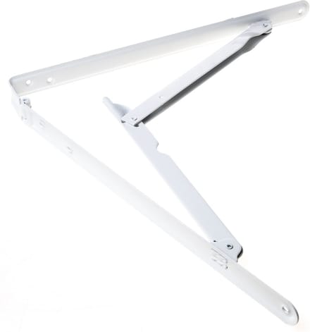 DX | Plankdrager | Opvouwbaar | 400x400mm | Wit