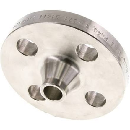 Voorlansflens DN10-PN40 17.2mm 1.4571 DIN 2635 En EN 1092-1 (Type 11)