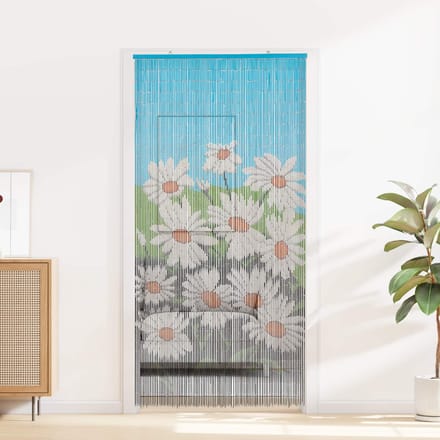 vidaXL - Insect - Deur - Gordijn - Meerkleurig - 100 - x - 200 - cm - Bamboe