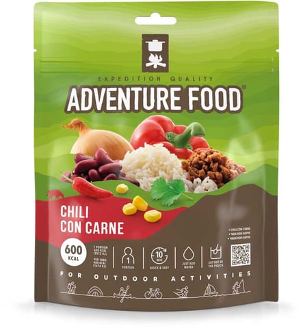 Adventure Food Chili con Carne, gevriesdroogd voedsel