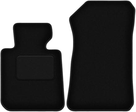 Voormatten zwart voor: BMW 1 E81 hatchback (2004-2011)