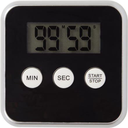 Day Usefull Everyday - Kookwekker - Timer - Koken - Tijd - Zwart - Minuten - Seconde
