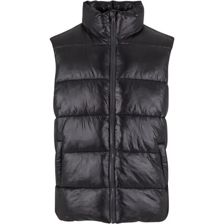Urban Classics - Recycled Big Puffer Mouwloos jacket - L - Zwart