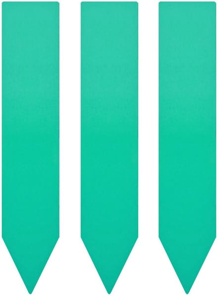 CombiCraft steeketiketten van PVC 20 x 100 mm groen - 100 stuks