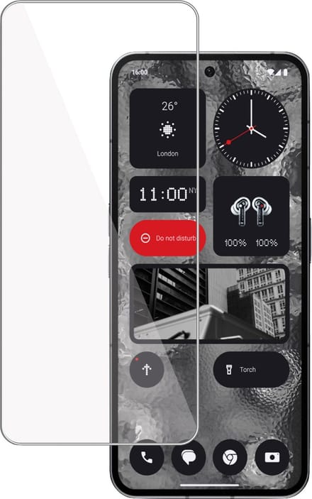 Screenprotector geschikt voor Nothing Phone 2 – Gehard Glas - Proteqt+