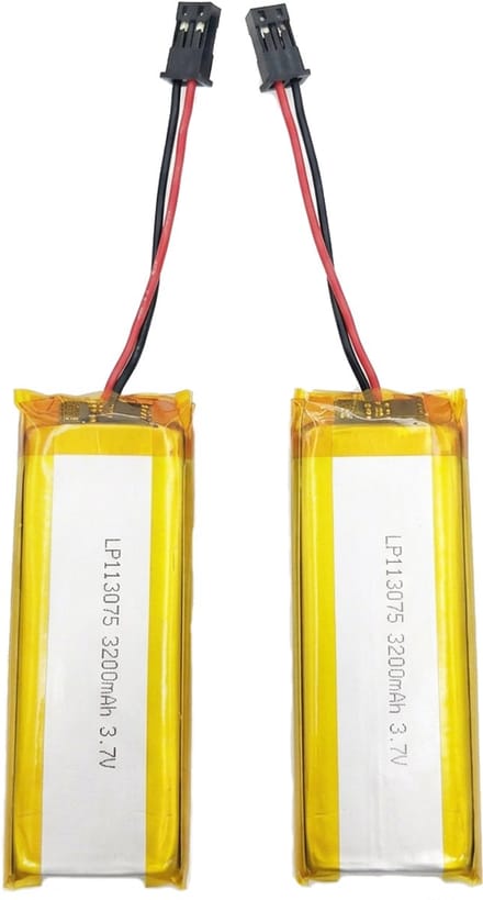LiPo Accu - 3.7v - 3.7volt - 3200mah - Universeel - Drone - RC Modelbouw - Per 2 stuks geleverd