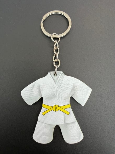Sleutelhanger Gi | band | acryl | Groen