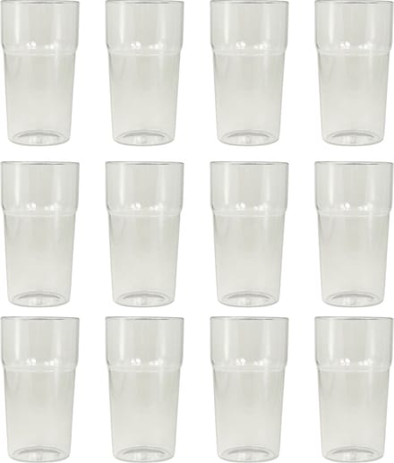 Inno Cuisinno Bierglas, 500 ml, 12-delige set
