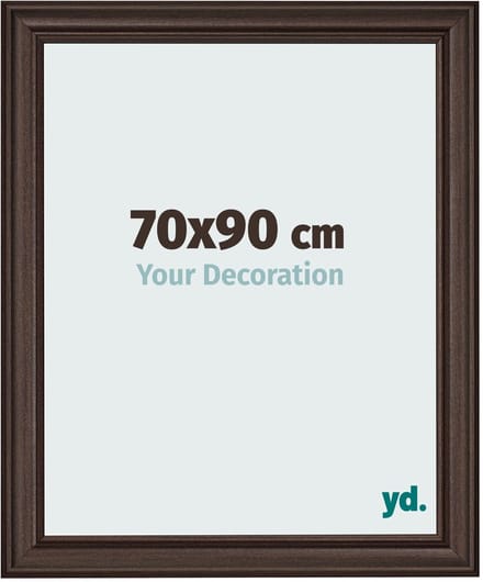 Your Decoration - Fotolijst 70x90 cm - MDF - Eiken Donker - Lazio