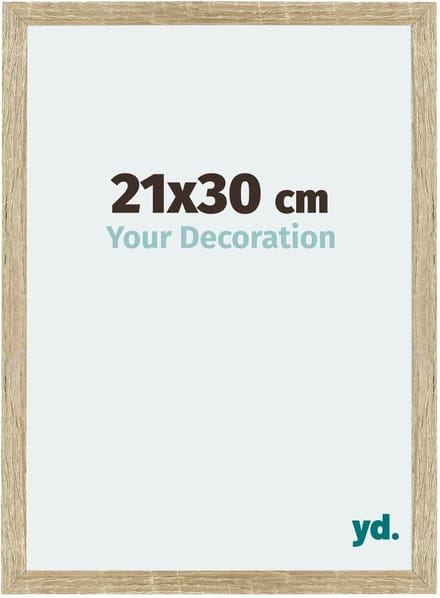 Your Decoration - Fotolijst 21x30 cm - MDF - Sonoma Eiken - Mura