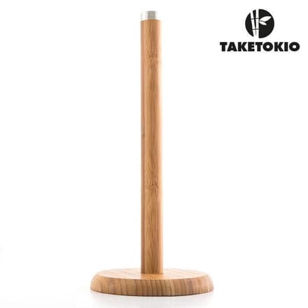 Excellent Houseware Keukenrolhouder - Bamboe