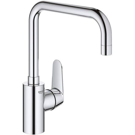 GROHE Eurodisc Cosmopolitan keukenkraan - Hoge draaibare uitloop - Chroom