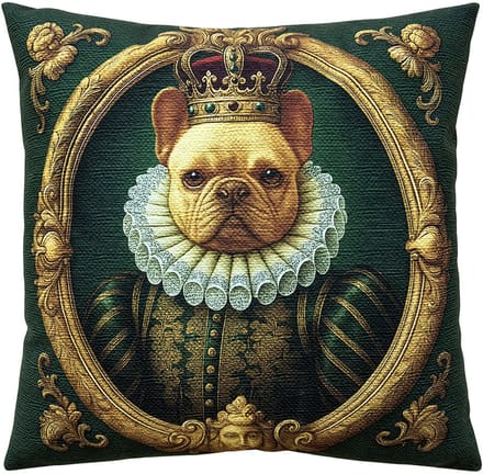 Clayre & Eef Sierkussen 45x45 cm Groen Polyester