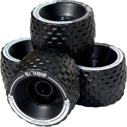 MBS all terrain wheels 100mm black (4 pcs)