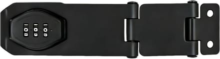 Combinatievergrendeling - Draaibaar slot - Laden beveiligen - Sleutelloos design - 4 inch - Zwart
