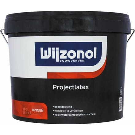 Wijzonol Projectlatex - 10 liter - Wit