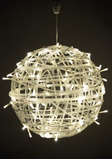Lichtbol Ø 40 cm 146 led lampjes