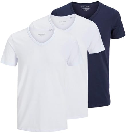 Jack & Jones Heren t-shirt 3 pack Essentials