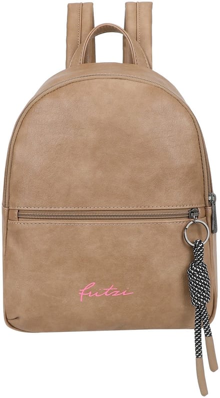 Fritzi aus Preußen vrijetijdsrugzak rugzak Lou Backpack Taupe Lichtbruin