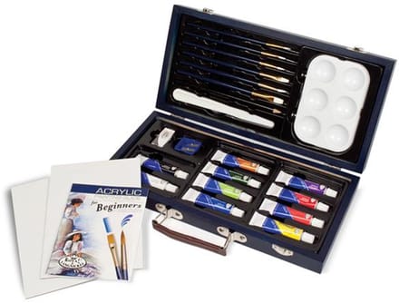 R&L Acrylic Large Clear Art Set - 25 Pack