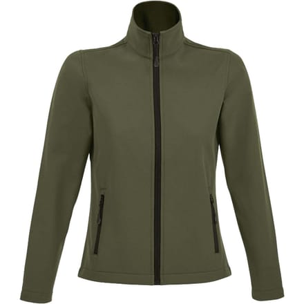 SOLS Dames/Dames Race Soft Shell Jas (Leger)