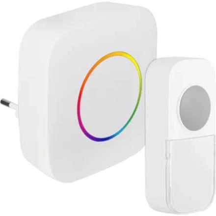 Exin Gong - Plugin - Beldrukker - Kinetisch - Licht - Wit