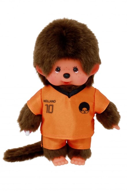 Monchhichi | Jongen Voetbal Nederland 20cm