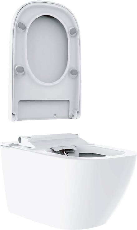 Wiesbaden Vesta Comfort Rimless Douche-Wc - Wit