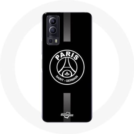Coque - PSG - Vivo Y72 - Logo Jordan - Souple - Sportif - Gris/Noir gris