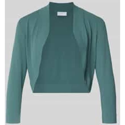 Bolero met geribde boorden
