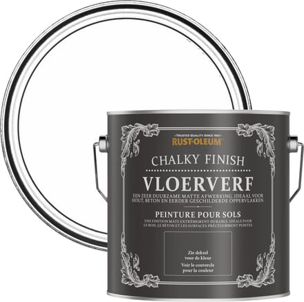 Rust-Oleum Wit Vloerverf - Katoen 2,5L