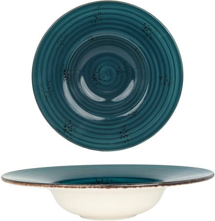By Bone Pastabord - Harmony Tropical - Porselein - 25 cm (400cc) - set van 2